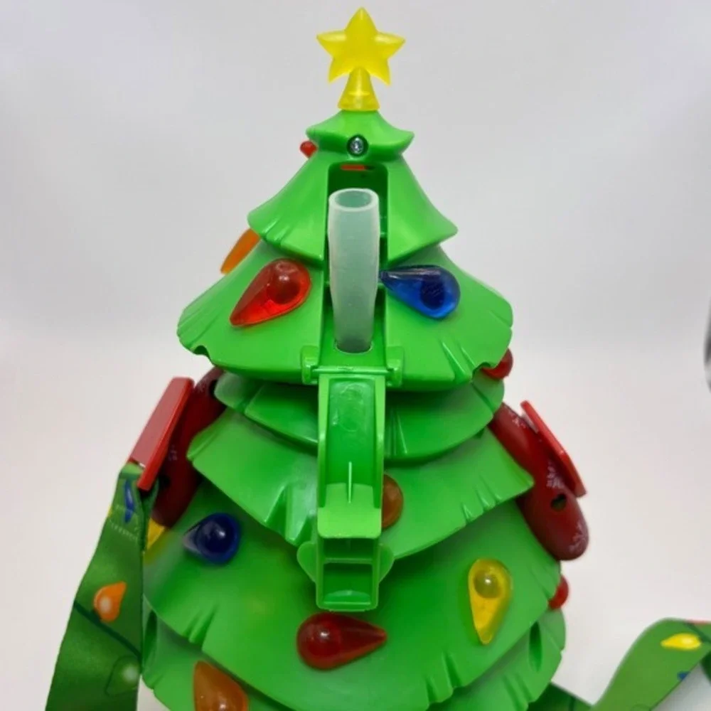 Disney Parks Donald Duck Christmas Tree Light Up Sipper Cup Holiday 2023 Novelty